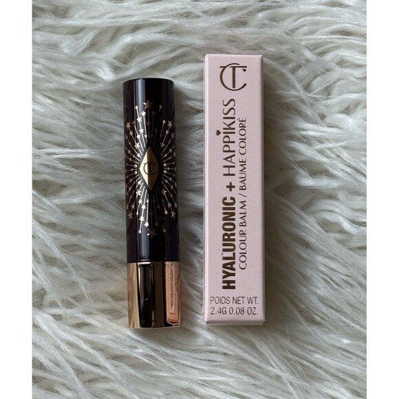 Charlotte Tilbury Hyaluronic Happikiss Lipstick Balm Enchanting Kiss - Picture 2 of 9